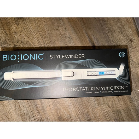 Bio Ionic Other - Bio Ionic StyleWinder Pro Rotating Styling Iron 1" NanoIonic Ceramic hair care